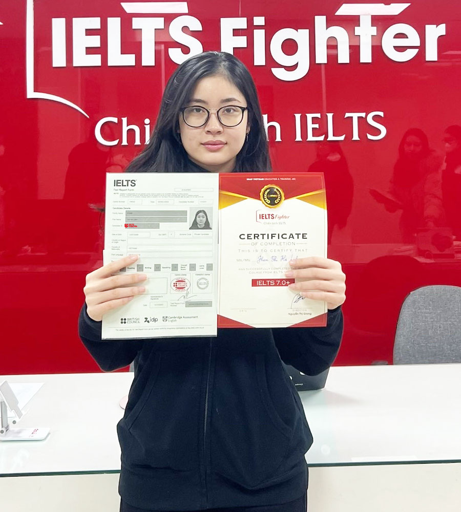 Diệu Linh 7.0 IELTS