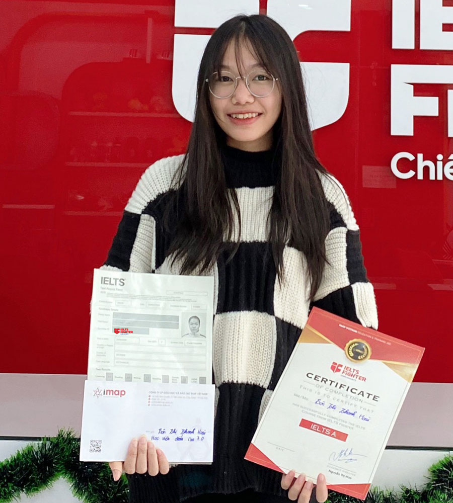 Thanh Ho&agrave;i 7.0 IELTS