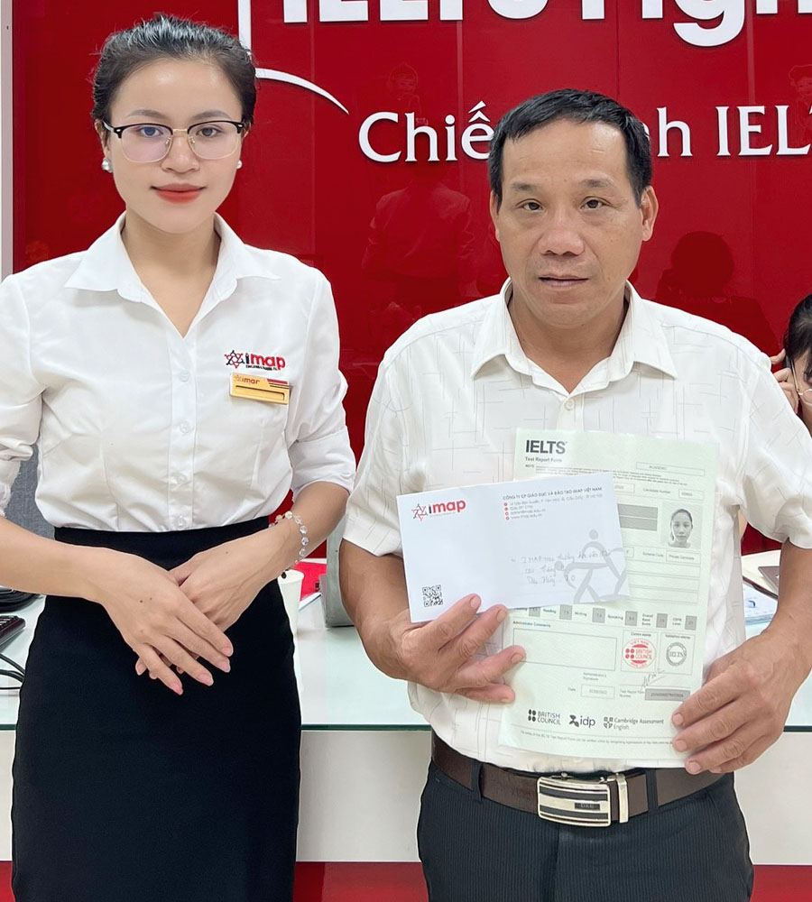 bố diệu hằng v&agrave; qu&agrave; tặng ielts fighter - 1