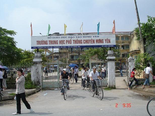 Trường THPT Chuy&ecirc;n Hưng Y&ecirc;n trước đ&acirc;y