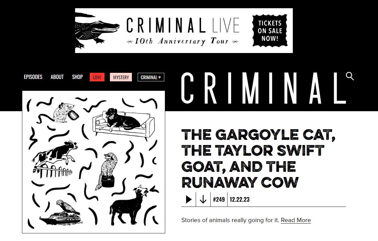 K&ecirc;nh podcast Criminal