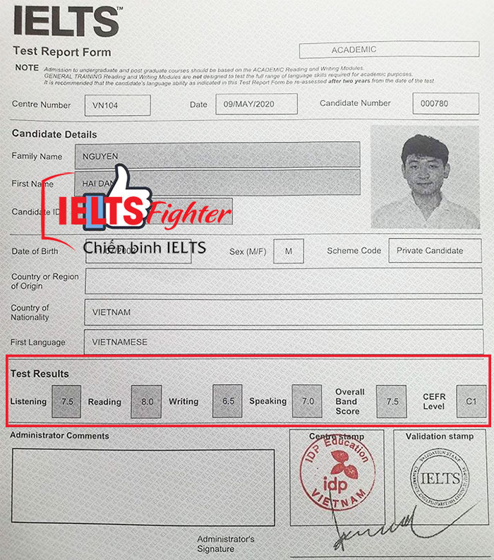 học sinh THPT đạt 7.0-8.0 IELTS từ cấp 3 - 2