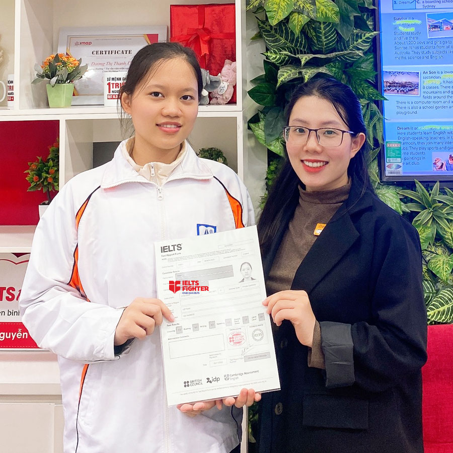 h&agrave; phương - hs thpt amsterdam - 7.0 IELTS