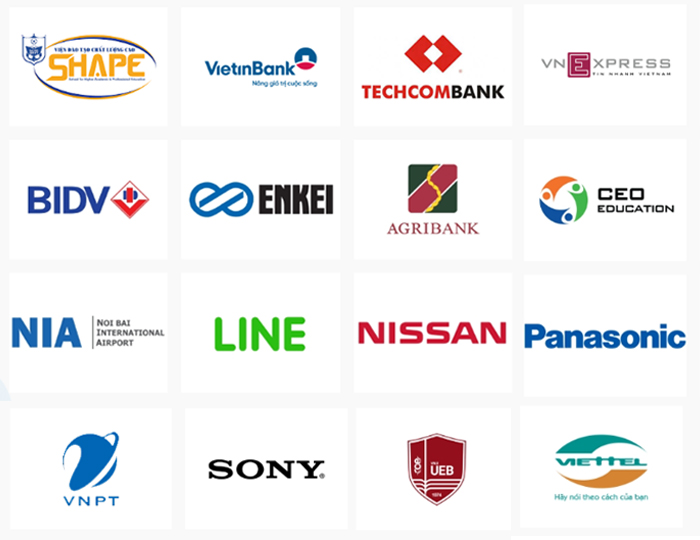 Danh sách đối tác đào tạo