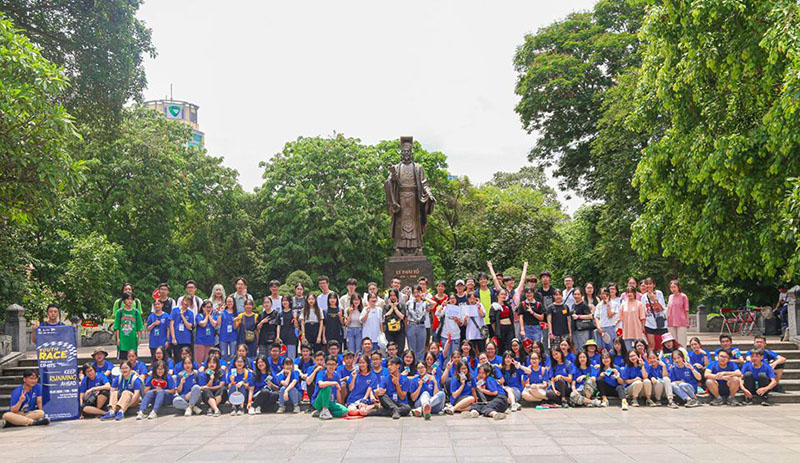 IELTS Fighter đồng hành Youth Race THPT Kim liên 1