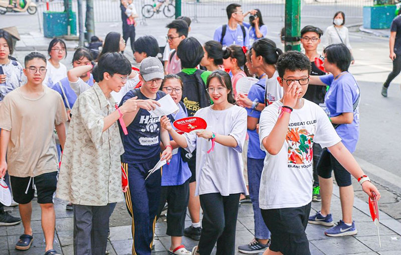 IELTS Fighter đồng hành Youth Race THPT Kim liên 2