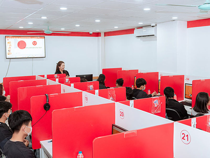 ph&ograve;ng thi m&aacute;y IELTS Fighter IDP