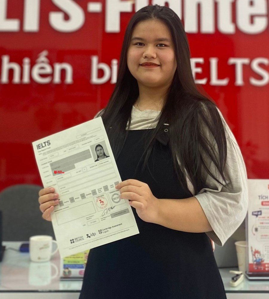 Minh Anh - học vi&ecirc;n H&agrave; Tĩnh 7.5 IELTS