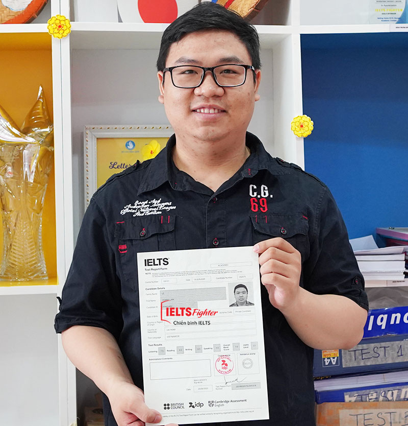 người đi làm học 7.0 ielts 1