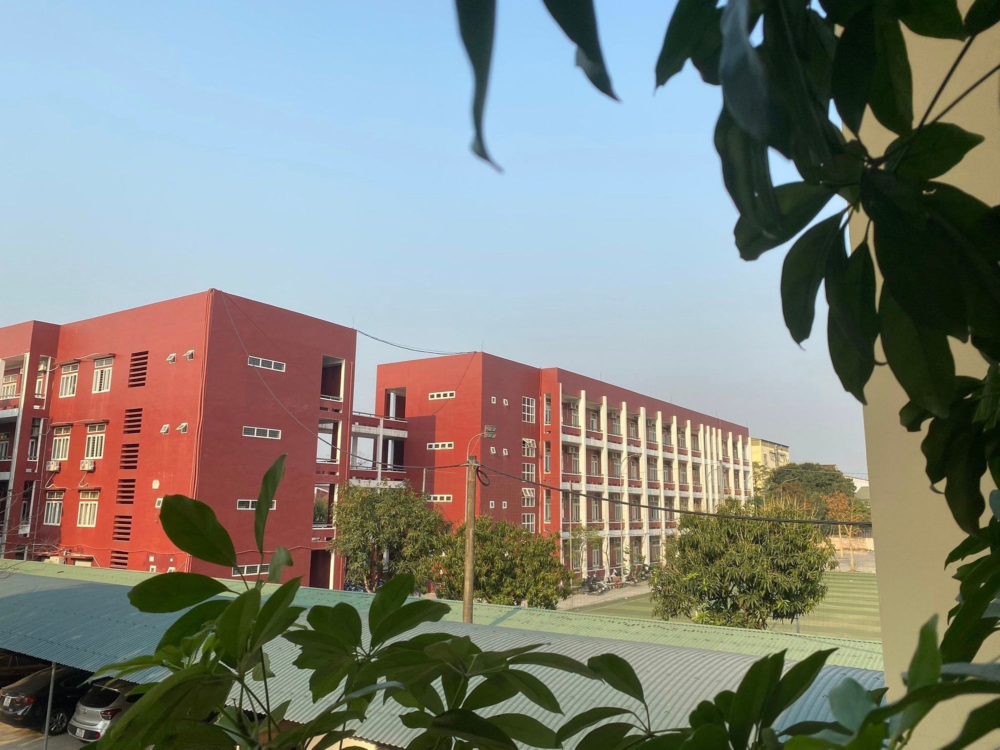 Những d&atilde;y ph&ograve;ng hoc của trường