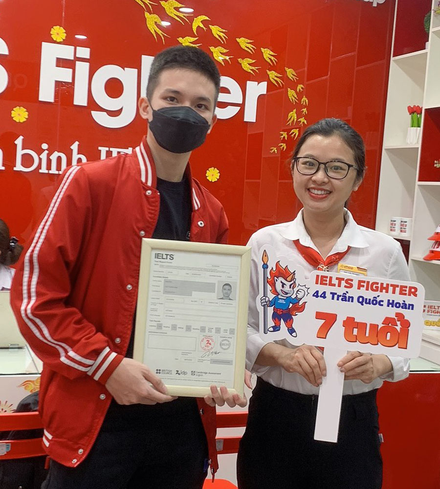 Nguyễn Hữu Tuấn H&ugrave;ng 7.0 IELTS