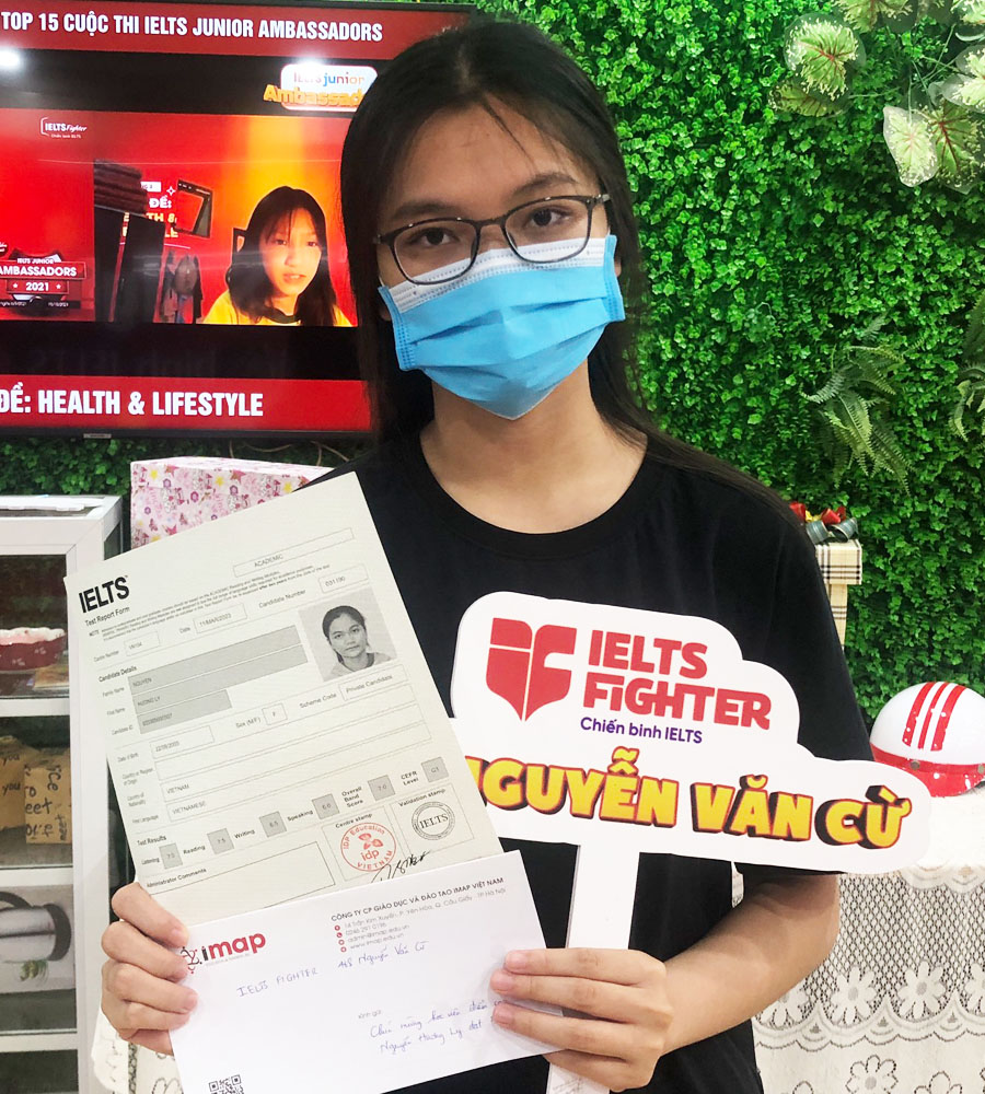 hương ly 7.0 IELTS