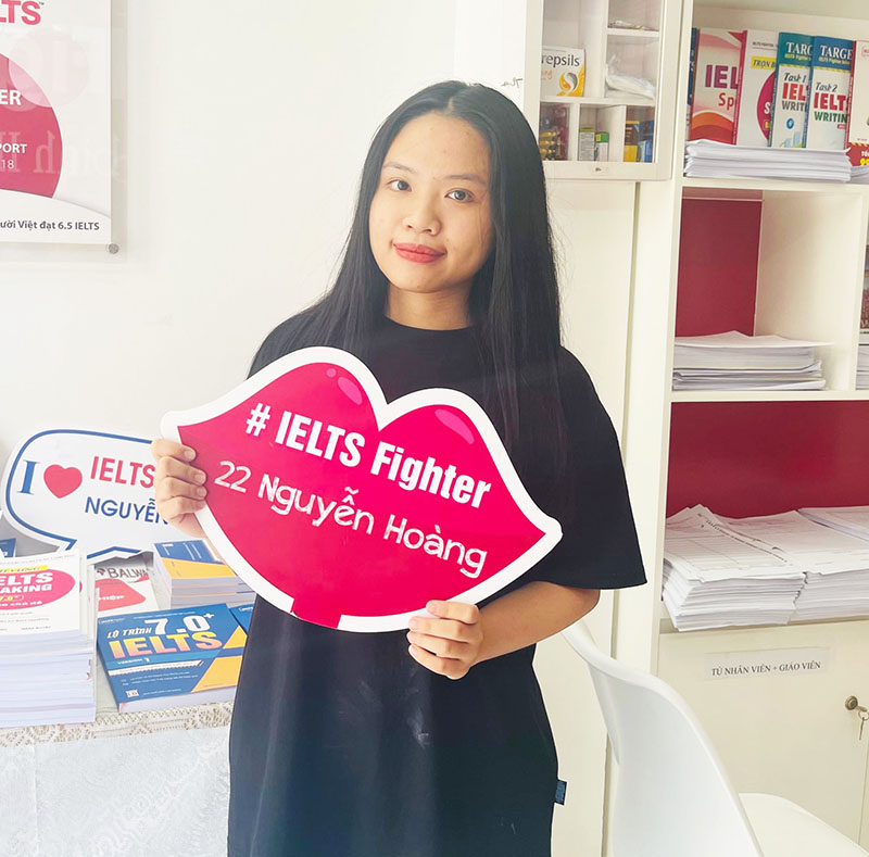 Học IELTS hiệu quả đạt 7.0 IELTS từ học vi&ecirc;n IELTS Fighter Nguyễn Ho&agrave;ng 7