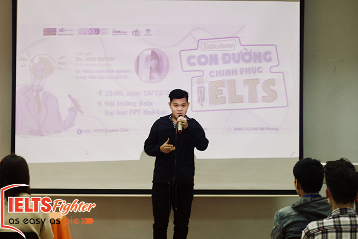 IELTS Fighter tổ chức talkshow tại đại học FPT
