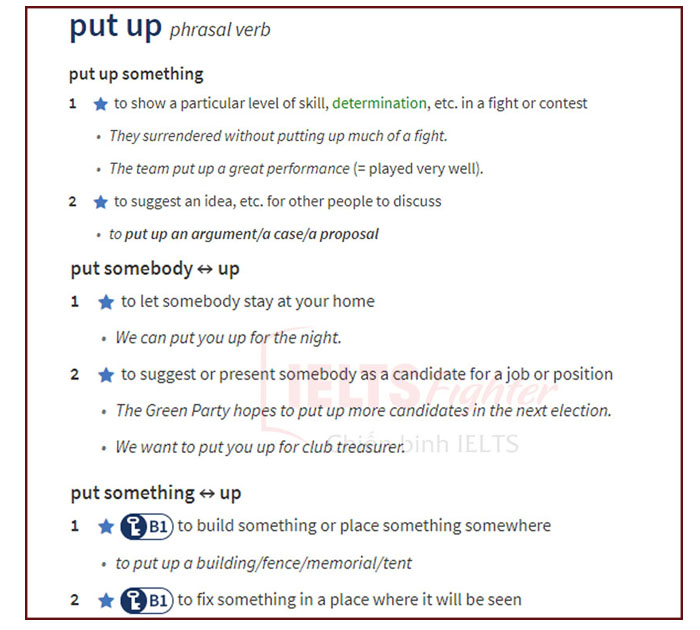 Phrasal verbs l&agrave; g&igrave; - 2