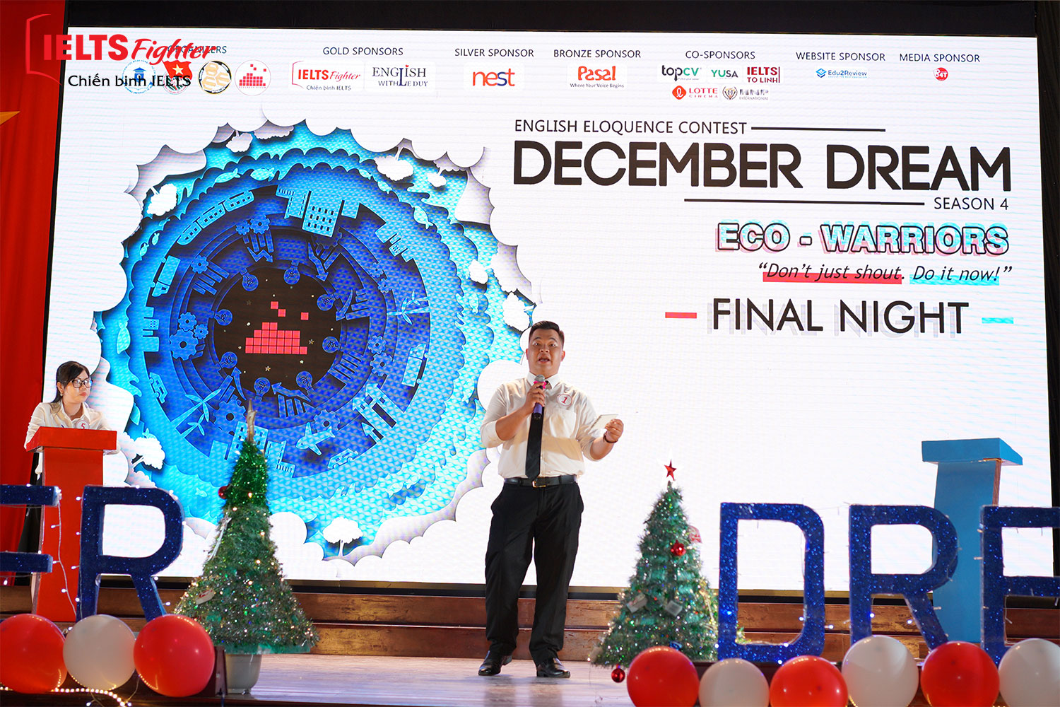 December Dream 2019 xướng tên Lê Quốc Tuấn trong vòng chung kết hùng biện