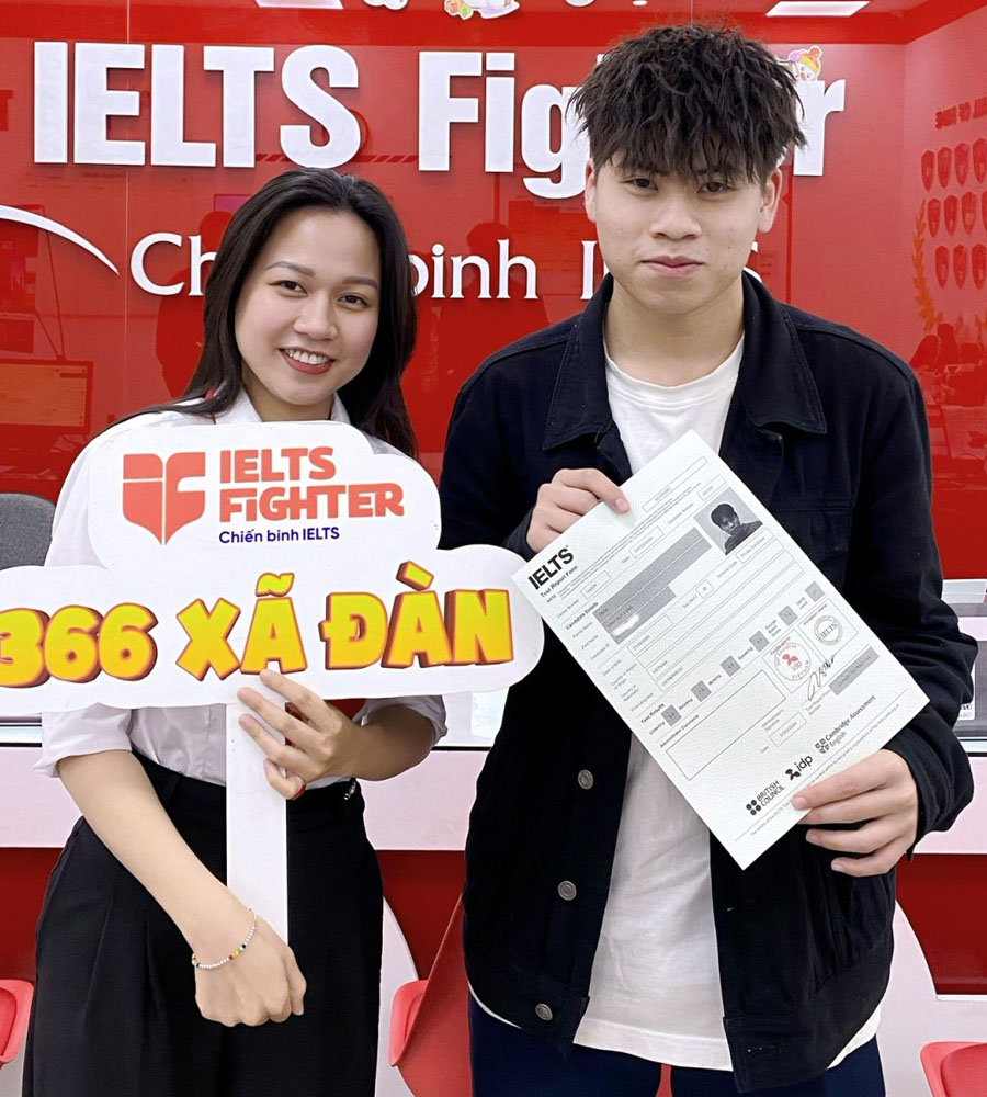 Trần Đ&igrave;nh Huy Long 7.0 IELTS