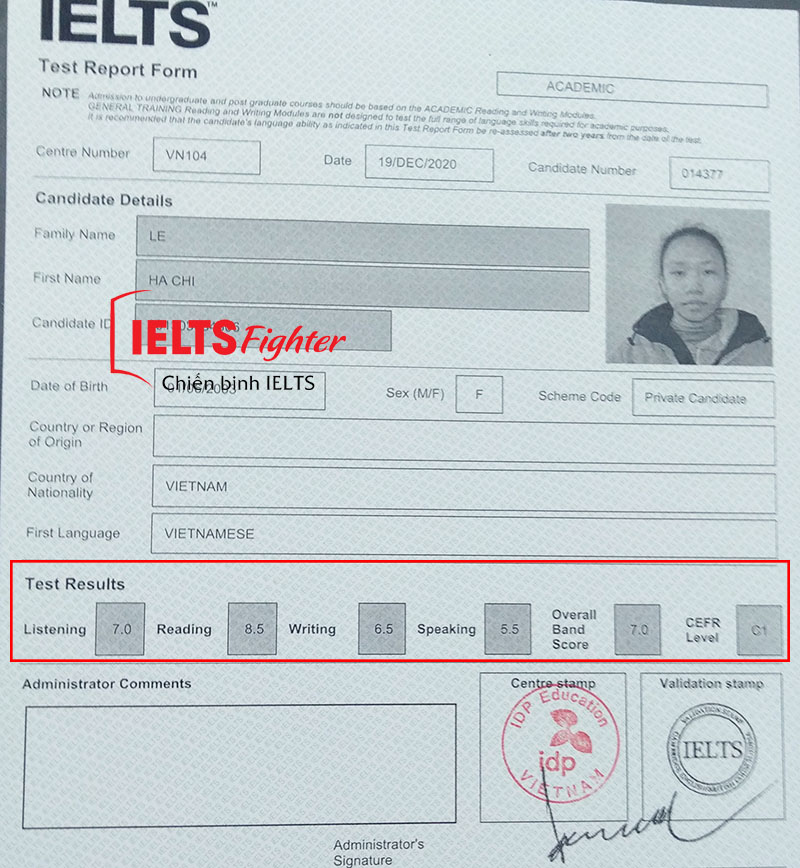 Lớp 12 thi 7.0 IELTS thế nào - 1
