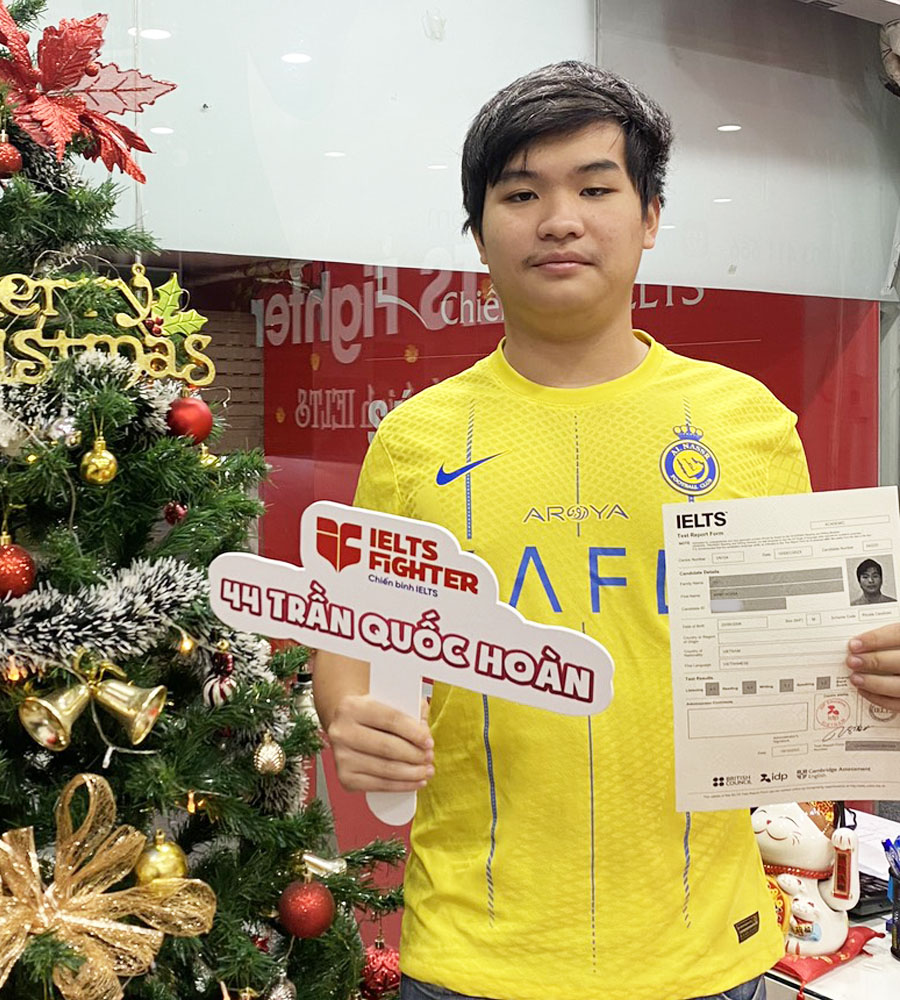 Minh nghĩa 7.5 IELTS