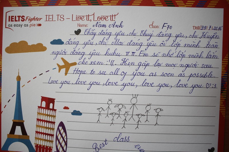 Bạn Nam Anh chia sẻ cảm nhận khi học lớp Foundation F70