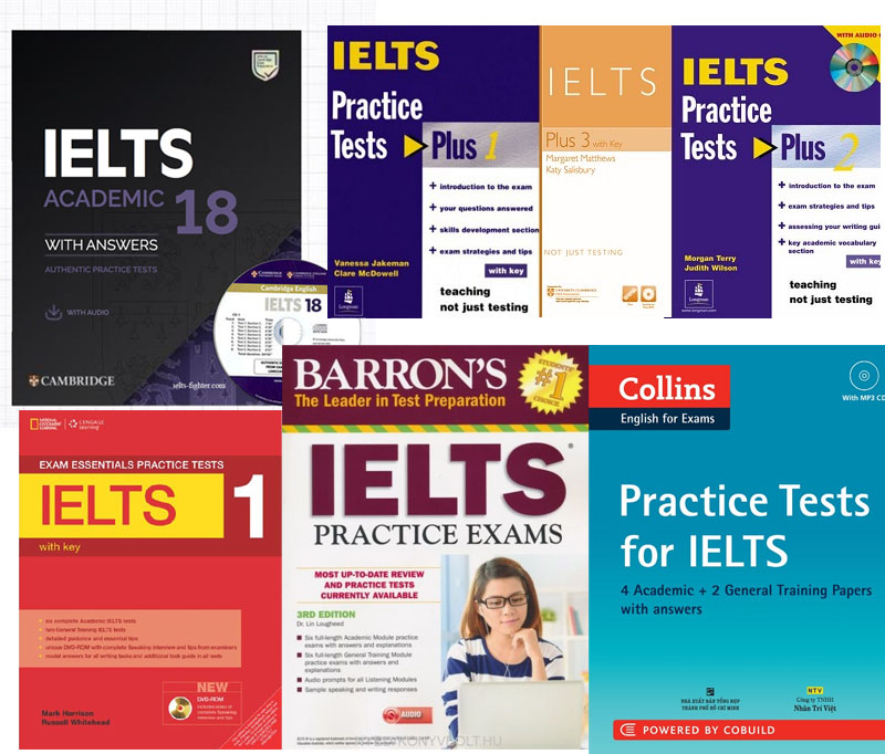 S&aacute;ch thi thử IELTS
