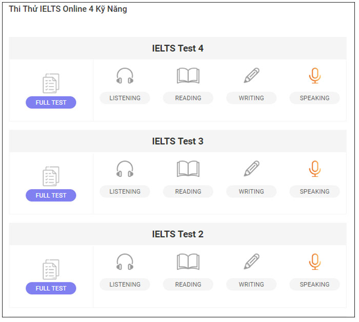 Thi thử IELTS ở Alnad IELTS