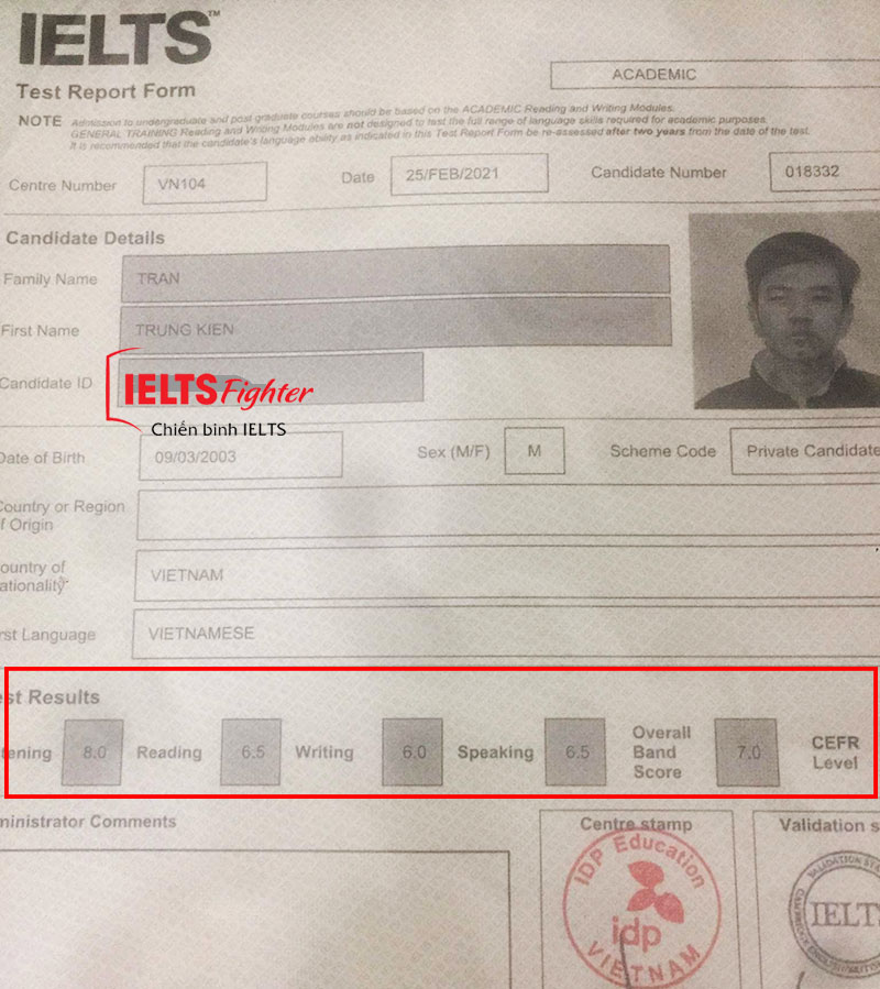 Kinh nghiệm luyện thi 7.0 IELTS - 3
