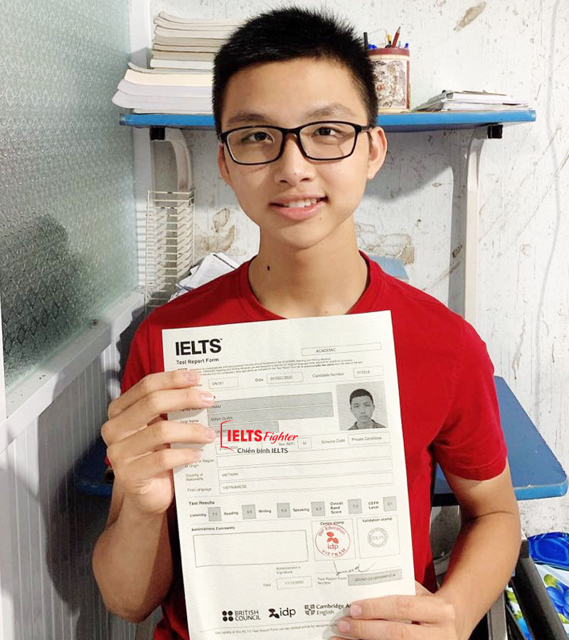Minh quân 7.0 ielts 1