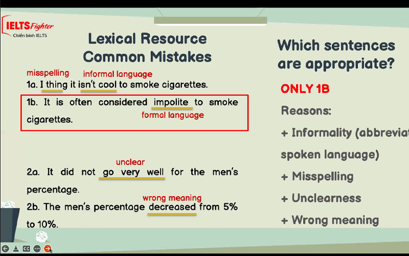 workshop intensive ielts 16