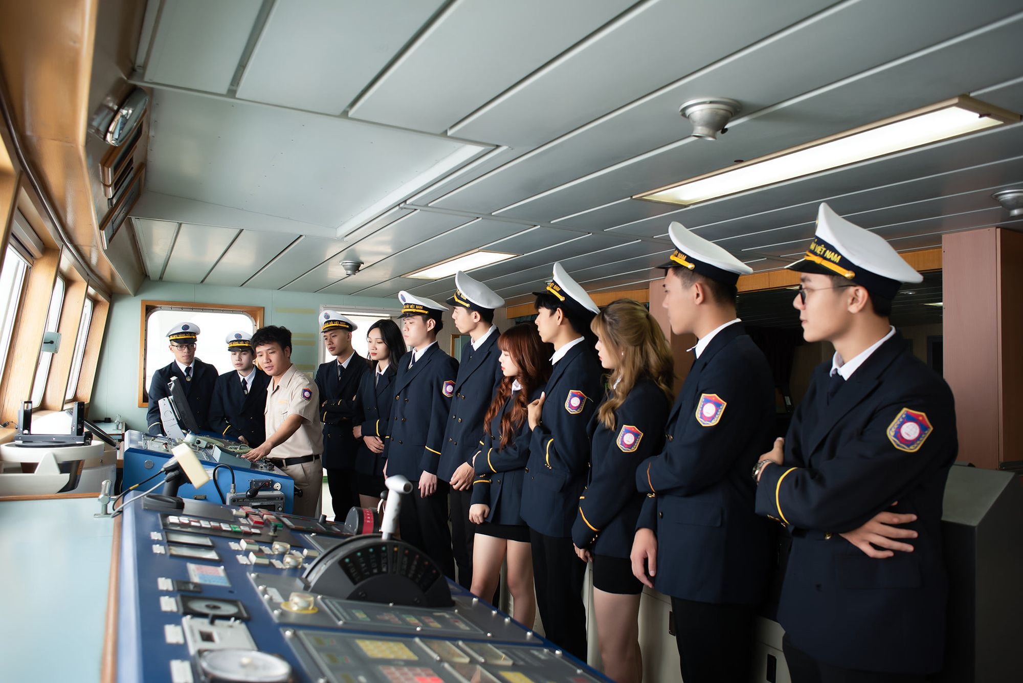 hệ thống l&aacute;i t&agrave;u của trường