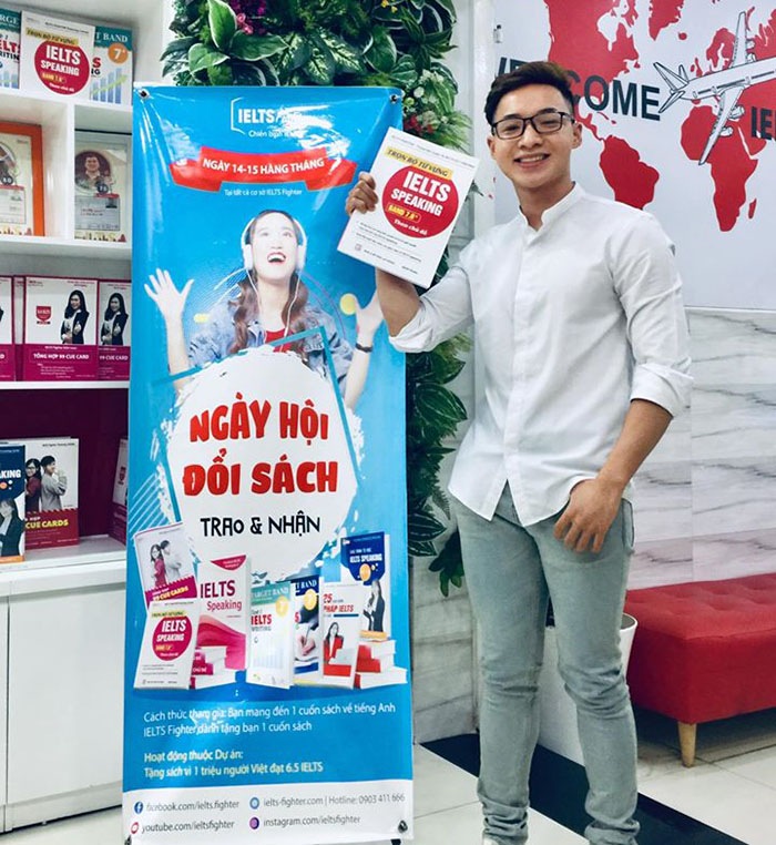 Ngày hội đổi sách tháng 5 IELTS Fighter 2