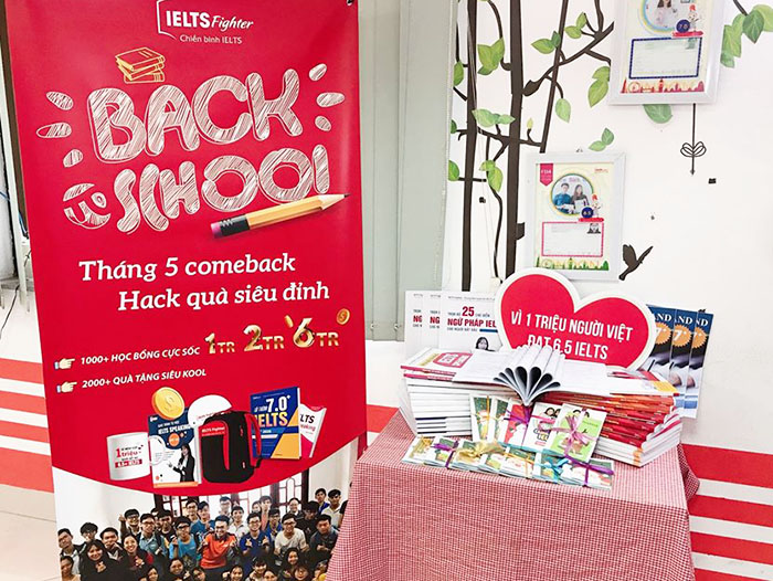 Ngày hội đổi sách tháng 5 IELTS Fighter 4