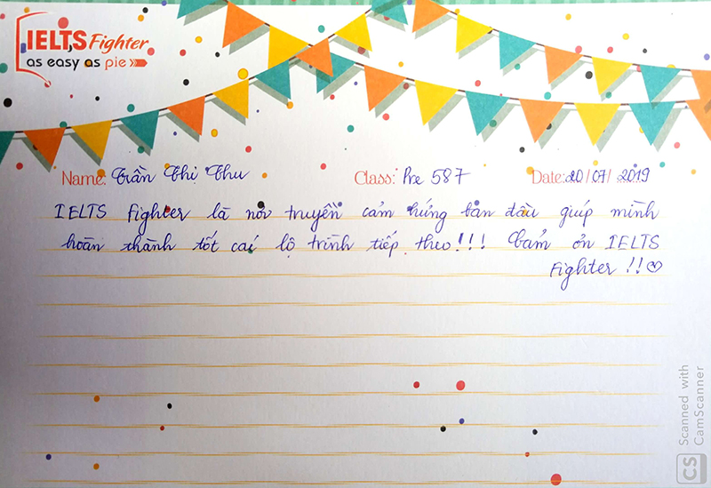 cảm nhận học viên Pre587 - ảnh 2