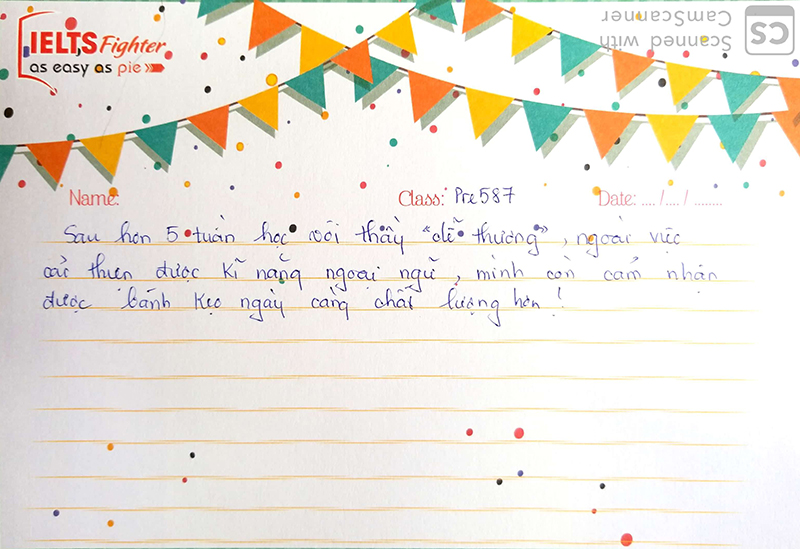 cảm nhận học viên Pre587 - ảnh 6