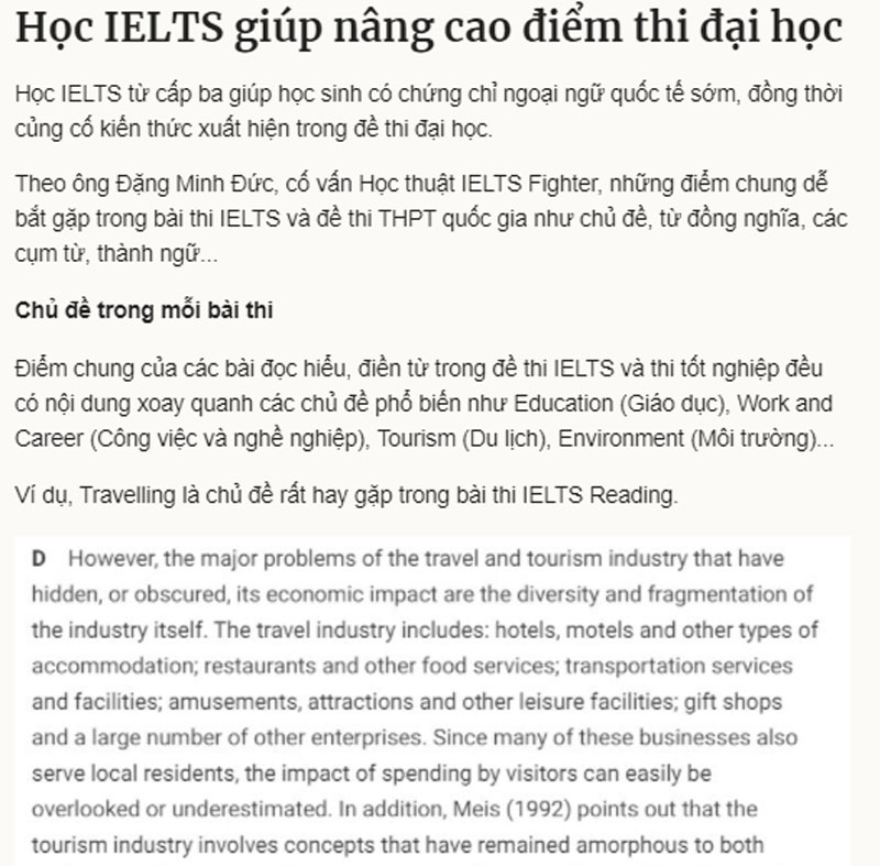 Lợi thế học IELTS từ cấp 2, cấp 3 l&agrave; g&igrave; - 4