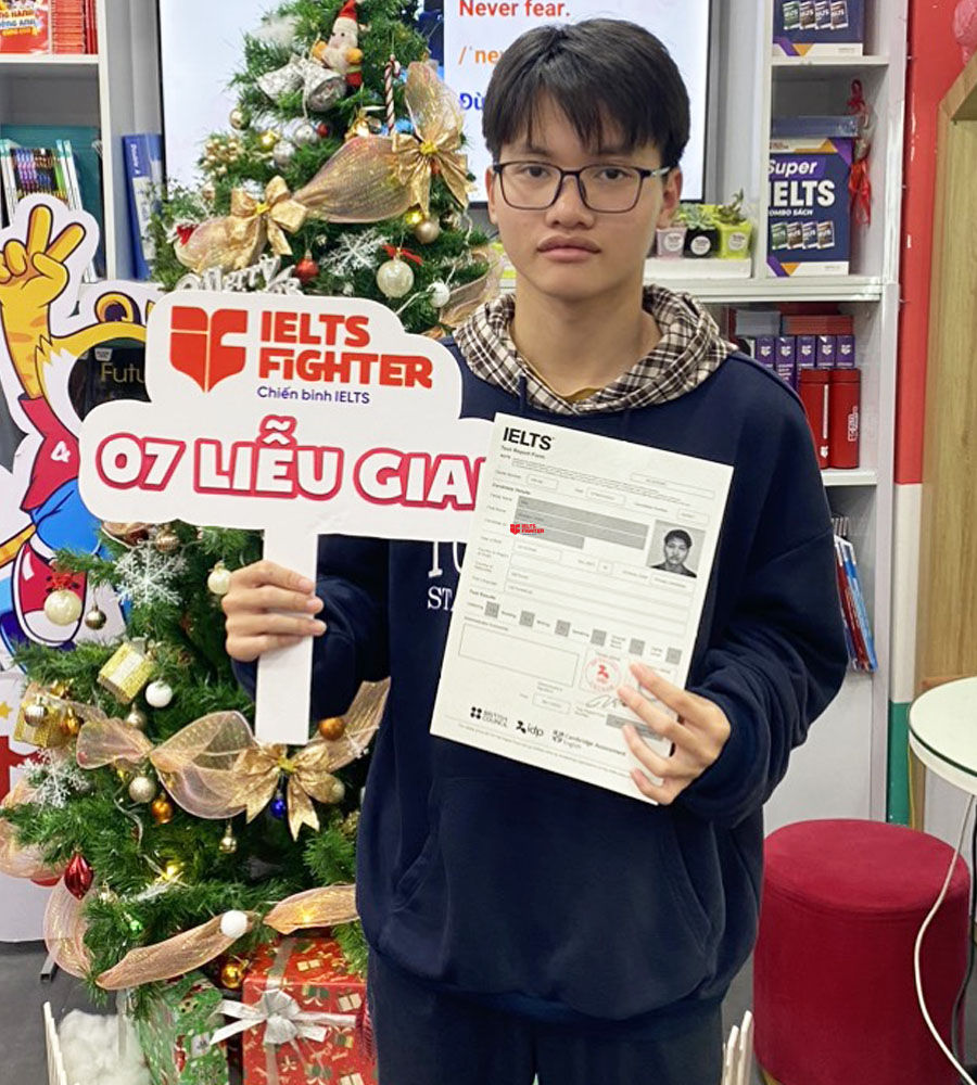 Kh&aacute;nh to&agrave;n 7.0 IELTS