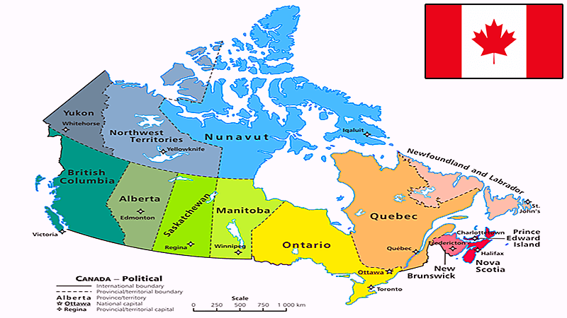 Đặc điểm của Canada