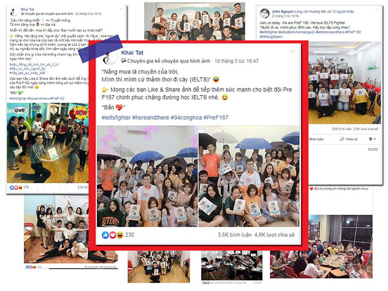 IELTS Fighter here and there