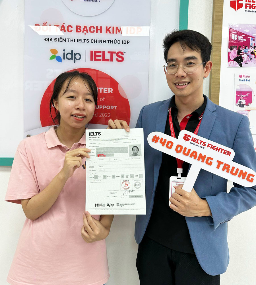 Ngọc Minh 8.0 IELTS