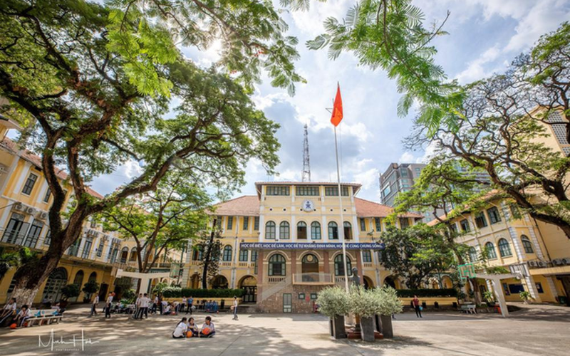 cảnh quan của trường