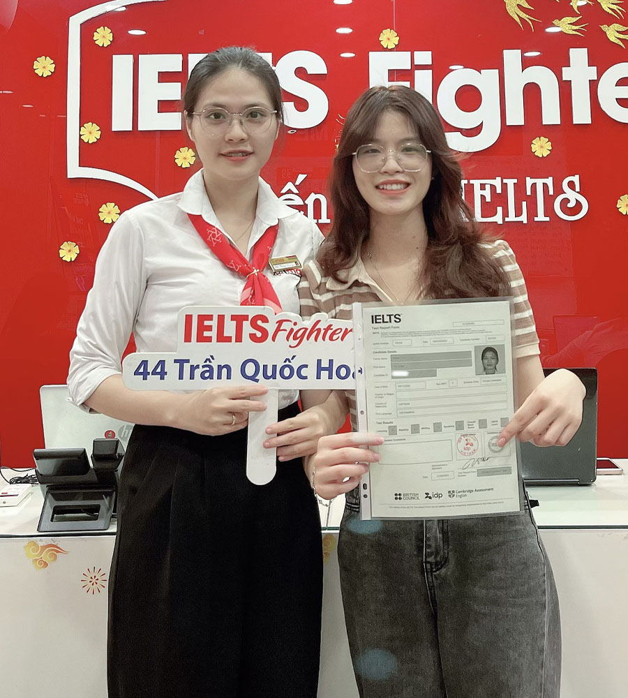 Phan diễm 7.0 IELTS