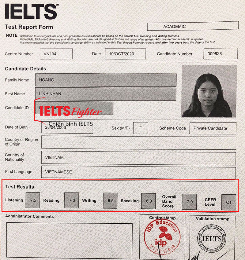 Kinh nghiệm học IELTS từ cấp 2 đạt 7.0 IELTS -  1
