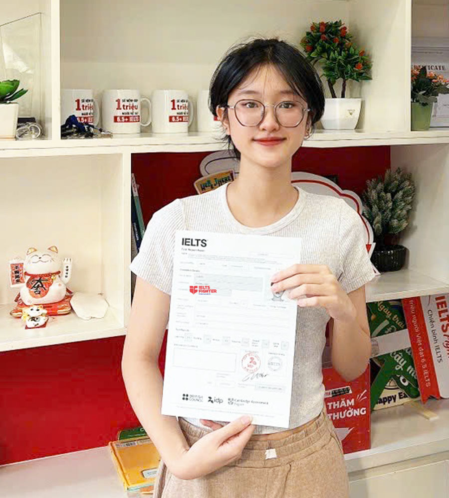 học sinh thpt l&ecirc; qu&yacute; đ&ocirc;n - Phong linh 7.0 IELTS - 1