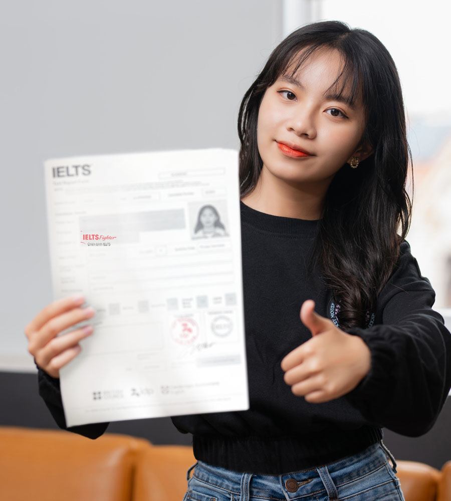 học vi&ecirc;n Phương thảo 7.5 IELTS