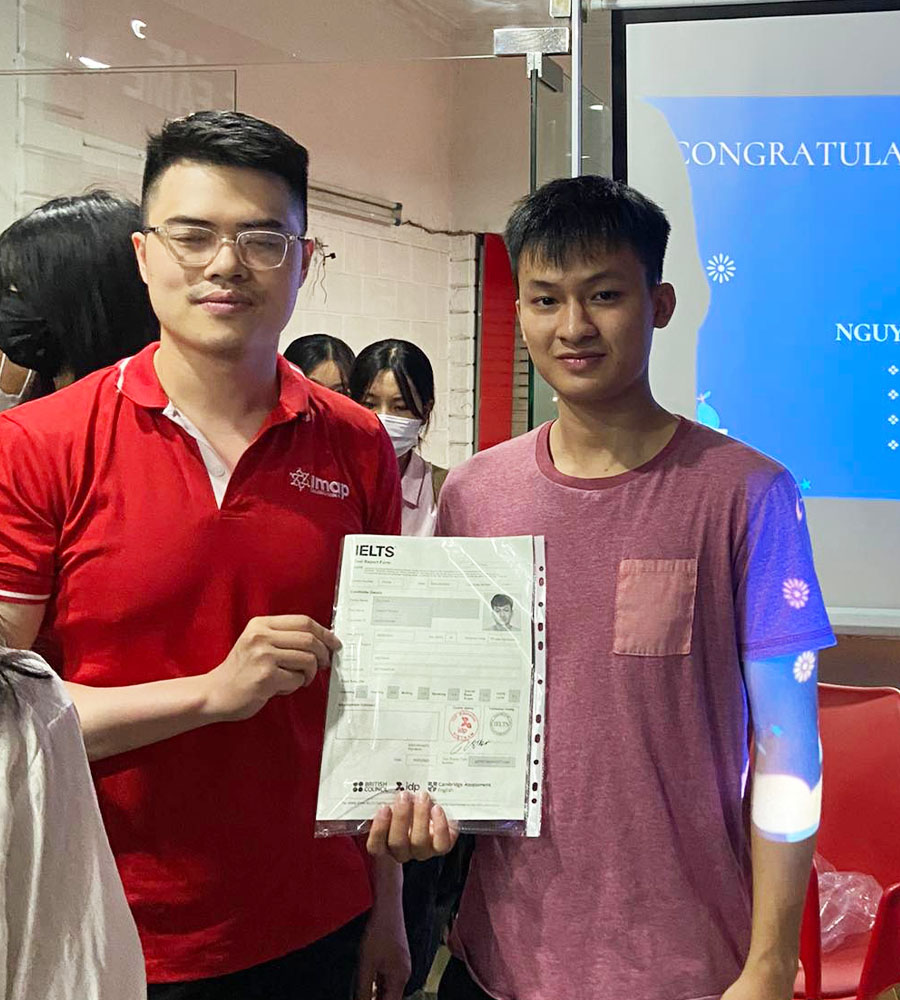 th&agrave;nh trung 7.5 IELTS