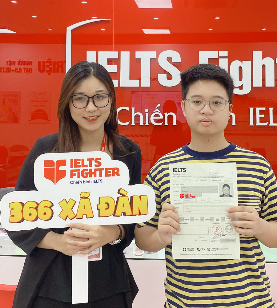 thpt nguyễn b&igrave;nh khi&ecirc;m Hưng đạt 7.0 IELTS