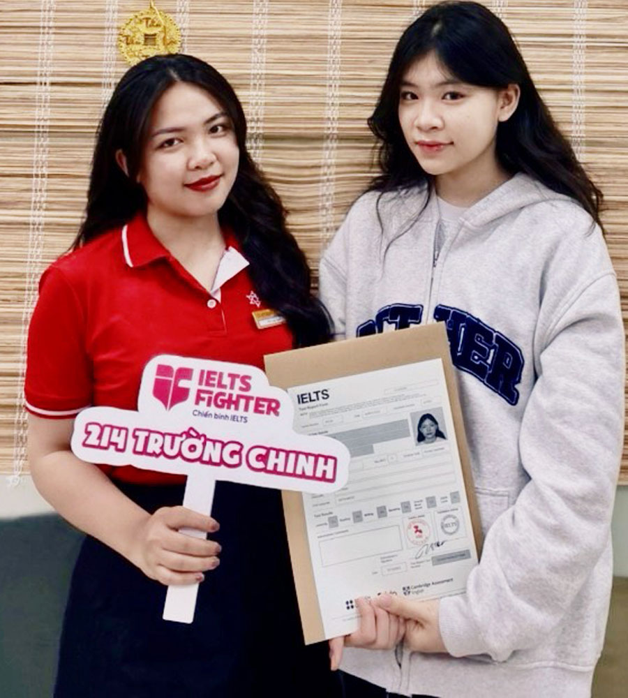 Nguyễn th&ugrave;y dung 7.0 IELTS