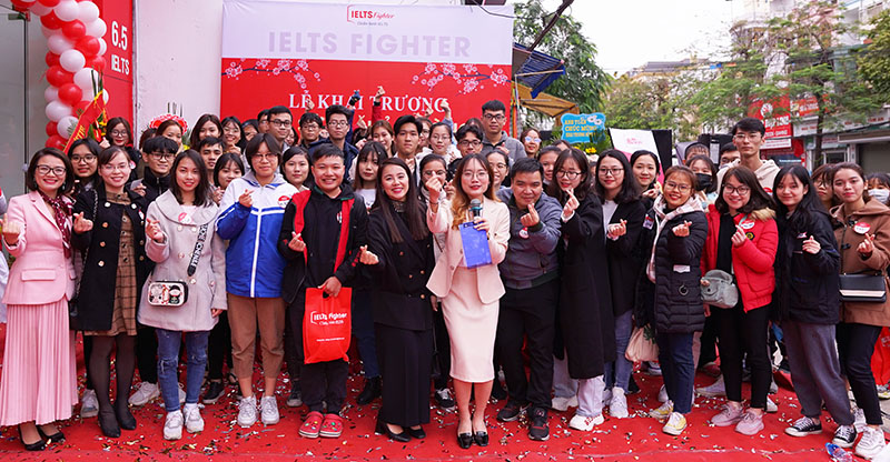 khai trương cơ sở mới ielts fighter