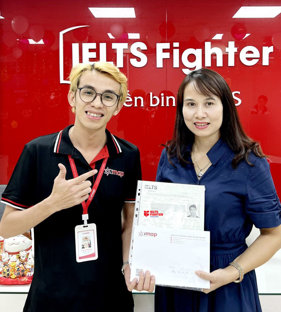 mẹ T&ugrave;ng v&agrave; ielts fighter