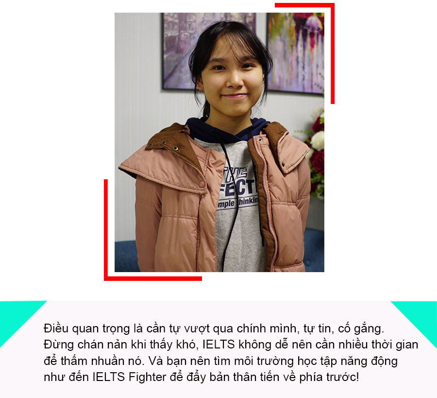 học viên Phương Trang 7.5 IELTS